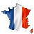 French flag map